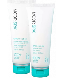 Kombi-Paket: SPF30 Sonnenschutz-Creme + After Sun Gel